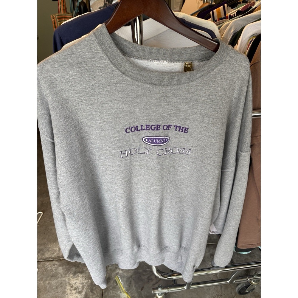 Vintage Holy Cross Alumni Sweatshirt Size XXL